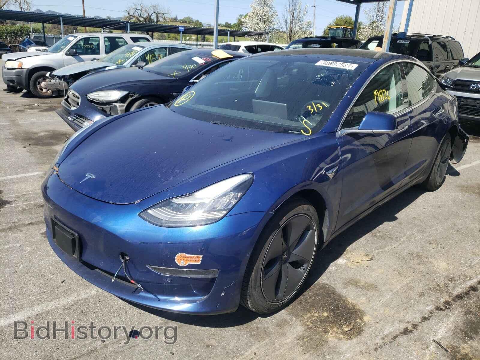 2020 TESLA MODEL 3 - VIN: 5YJ3E1EAXLF630930 - Фото 2