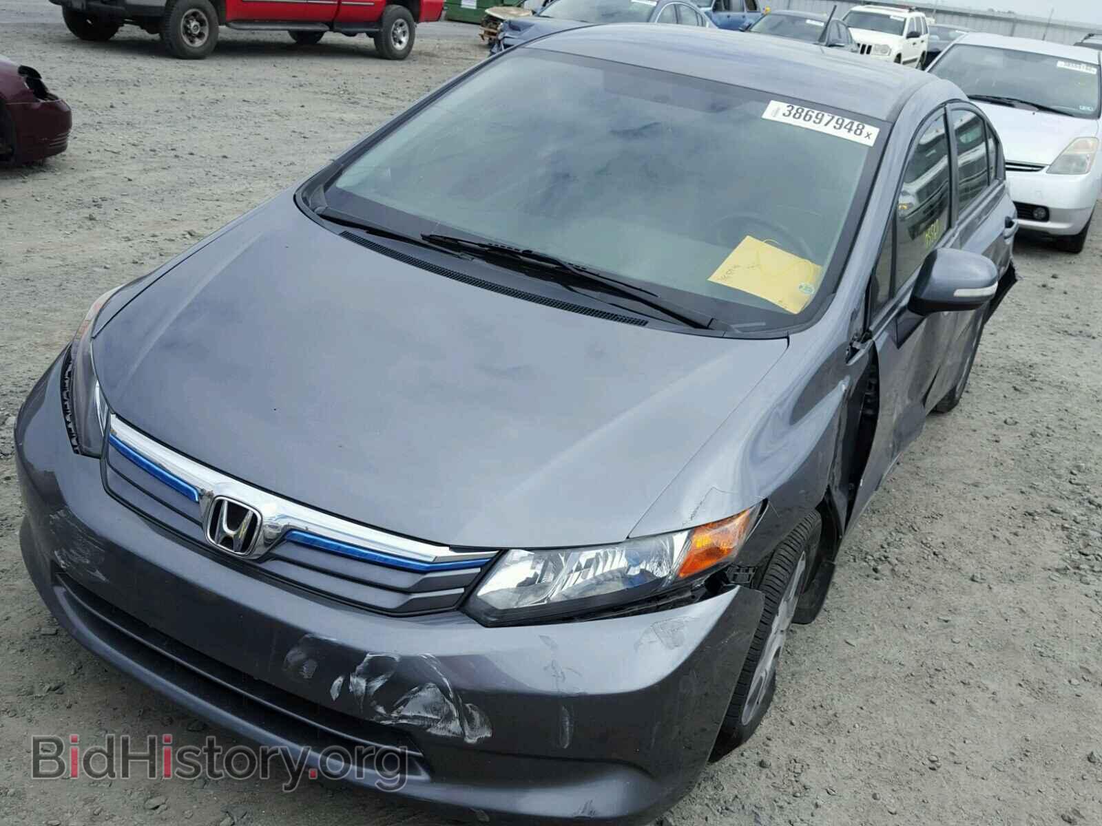 2012 HONDA CIVIC - VIN: JHMFB4F2XCS006190 - Фото 2