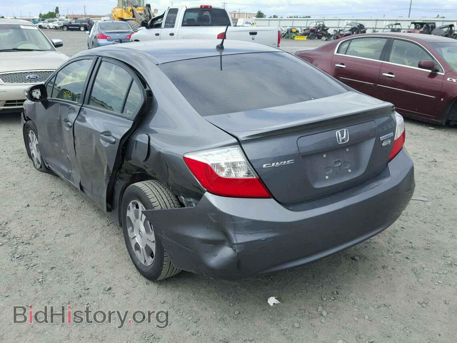 2012 HONDA CIVIC - VIN: JHMFB4F2XCS006190 - Фото 3