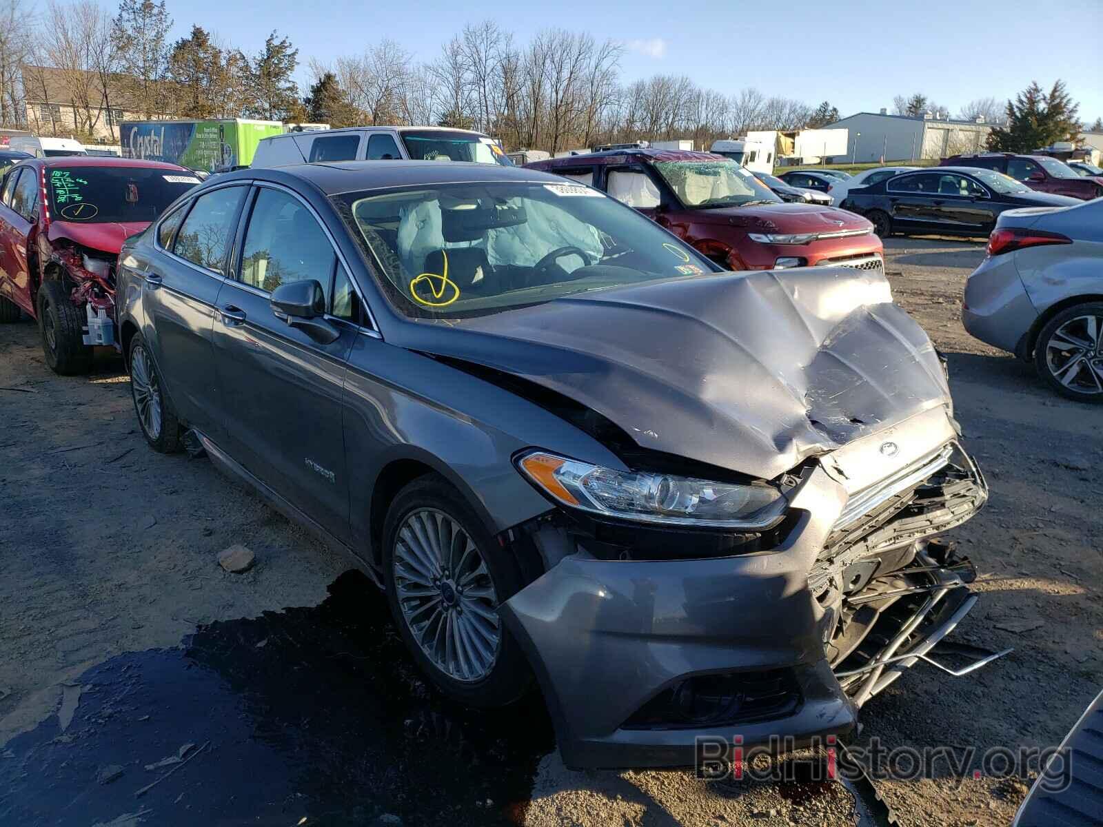 Photo 3FA6P0RU1DR376407 - FORD FUSION 2013