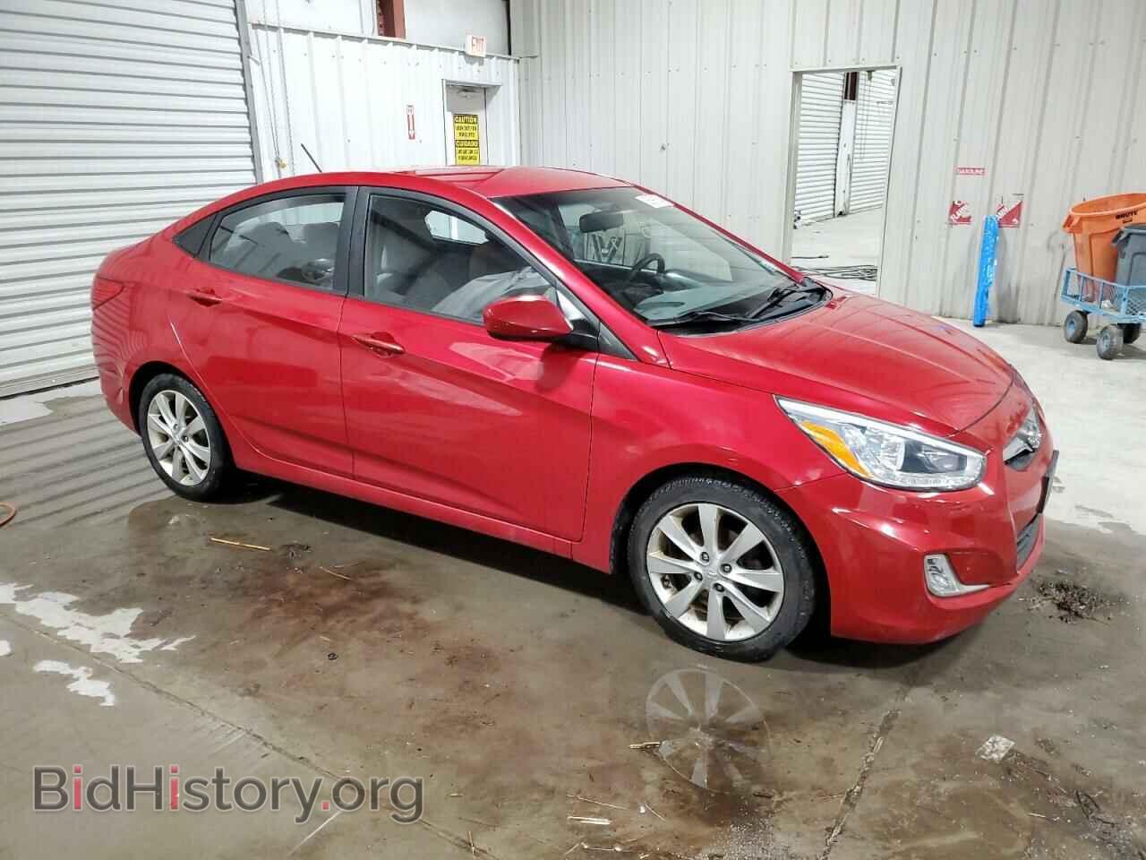 2014 HYUNDAI ACCENT - VIN: KMHCU4AE6EU617613 - Фото 4
