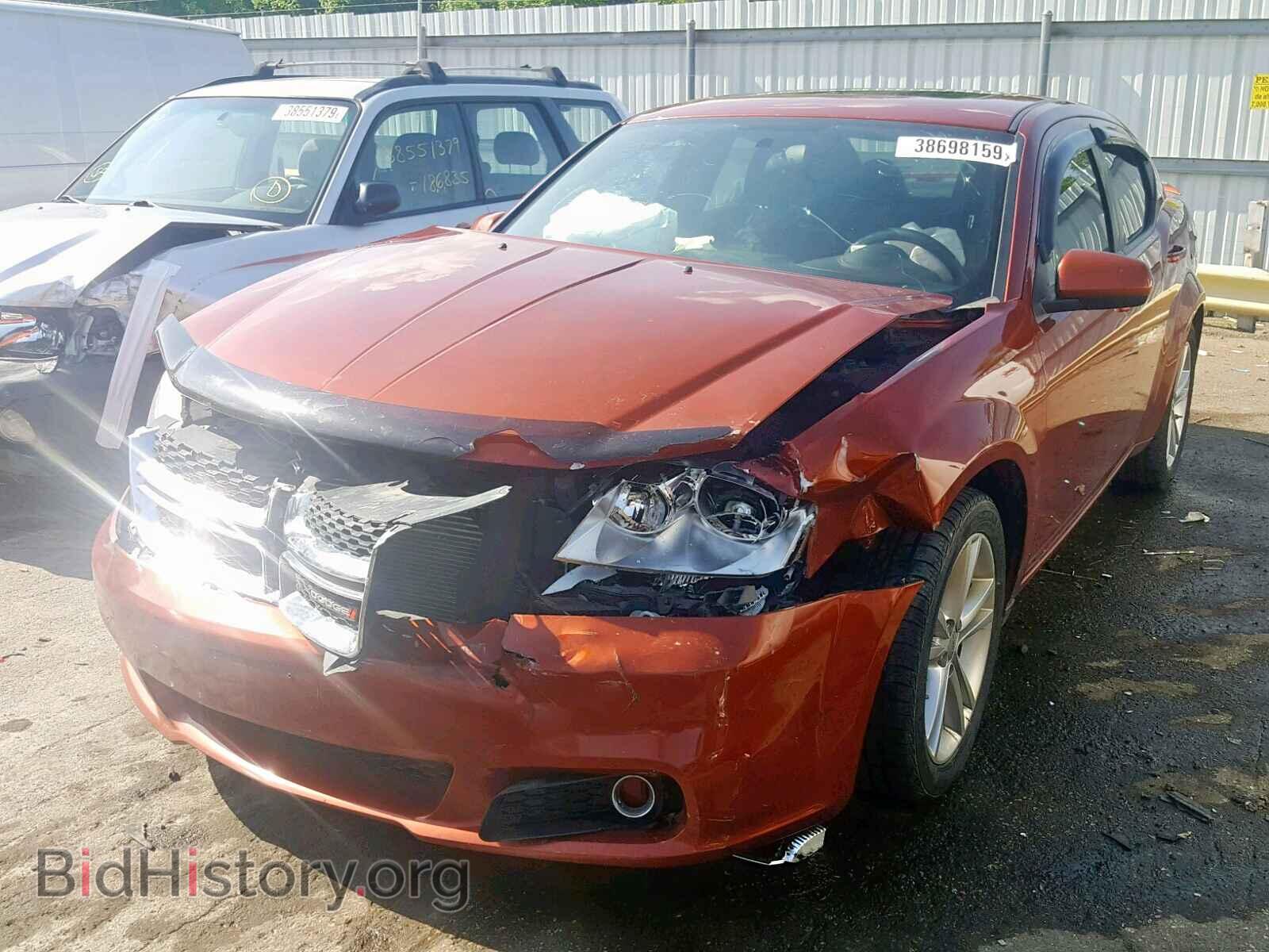 2012 DODGE AVENGER - VIN: 1C3CDZEG0CN165764 - Фото 2