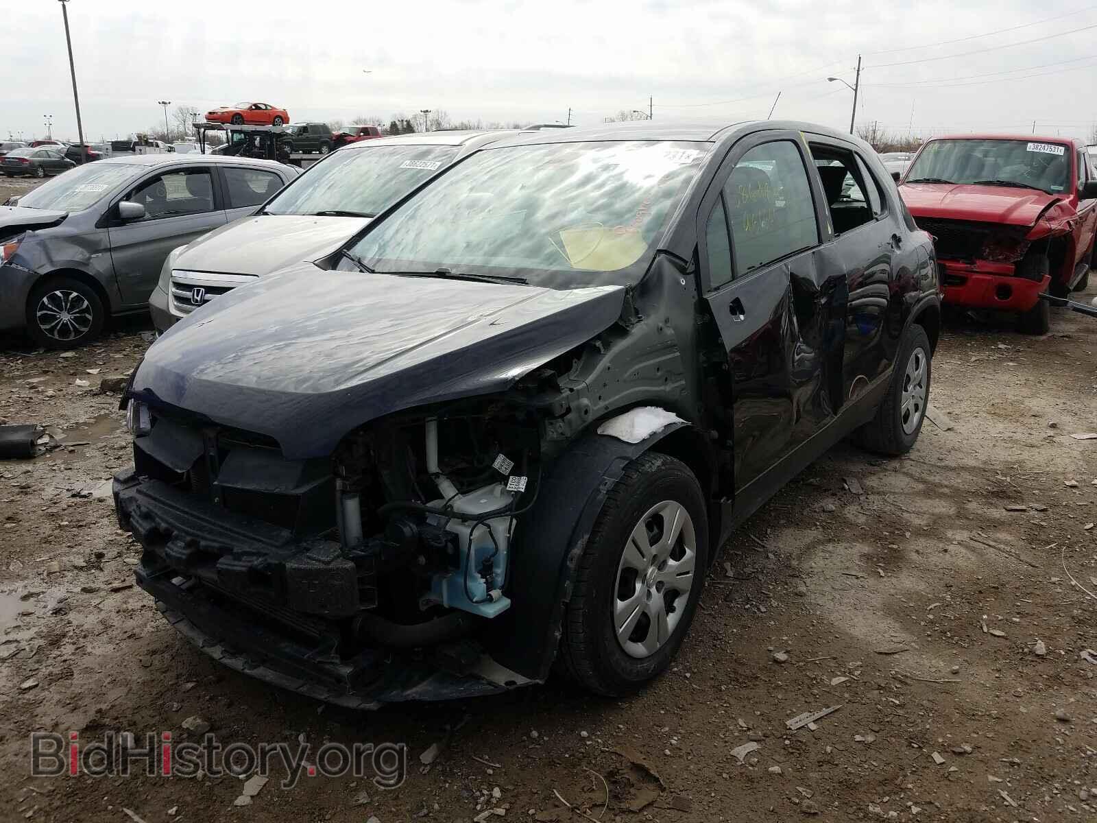 2015 CHEVROLET TRAX - VIN: KL7CJKSB8FB190306 - Фото 2
