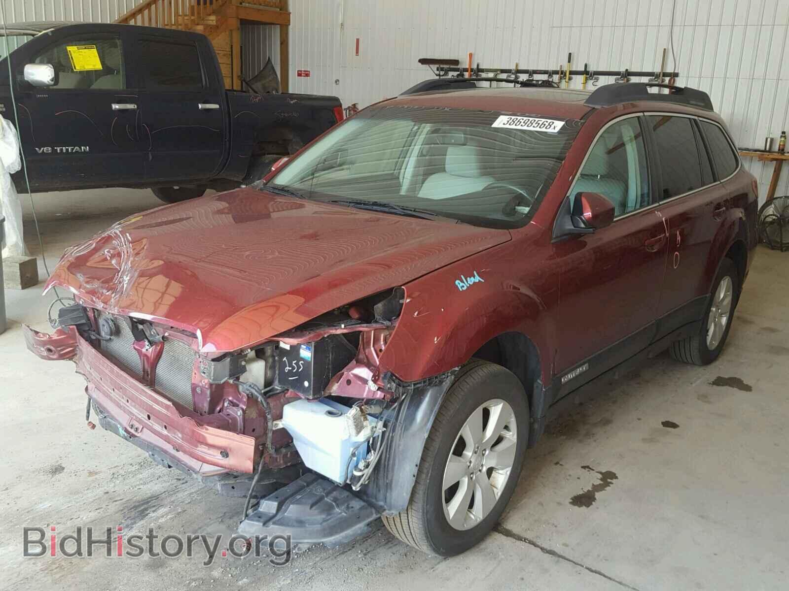 2011 SUBARU OUTBACK - VIN: 4S4BRDLC7B2365211 - Фото 2