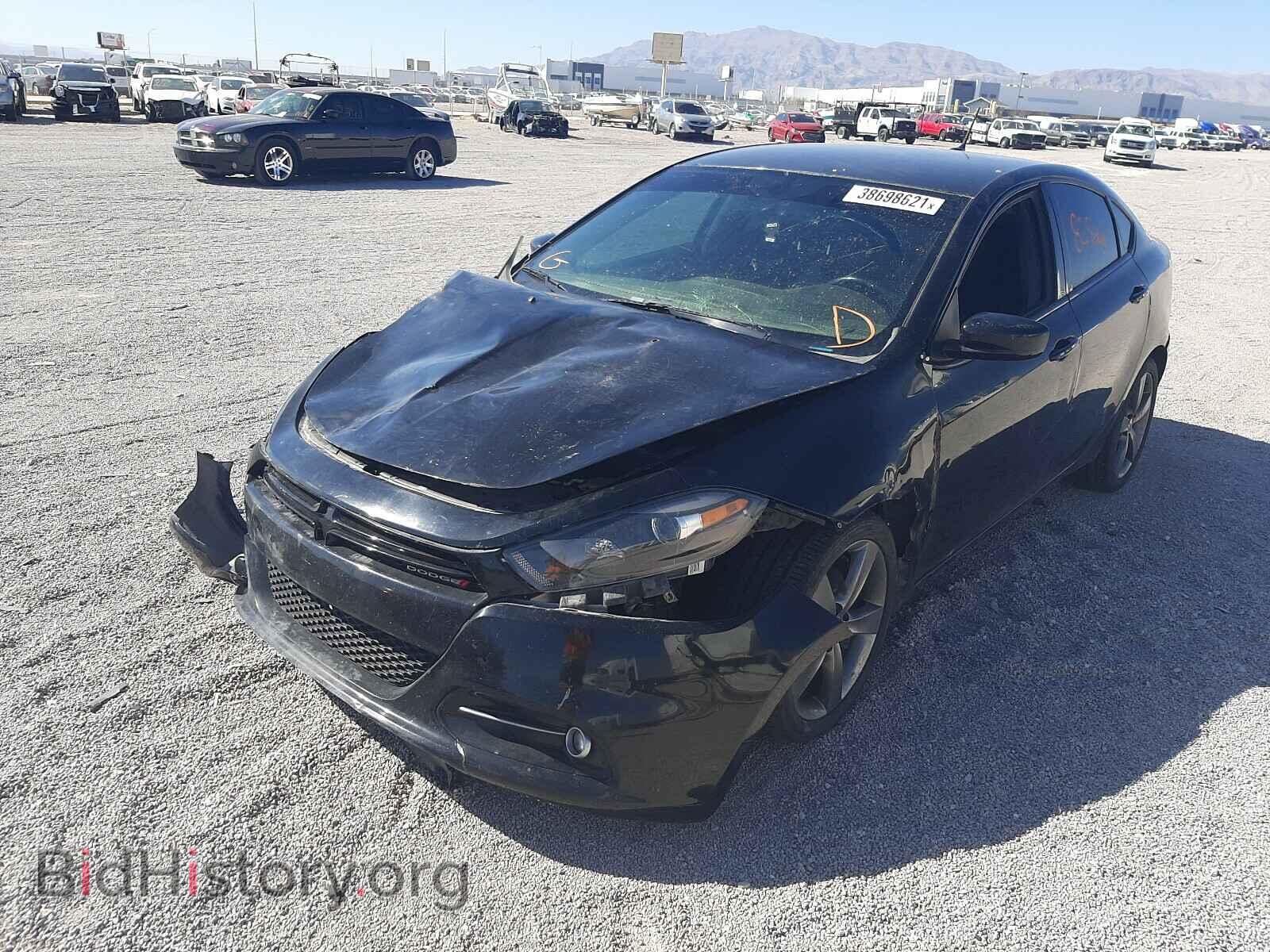 2013 DODGE DART - VIN: 1C3CDFBA6DD307461 - Фото 2