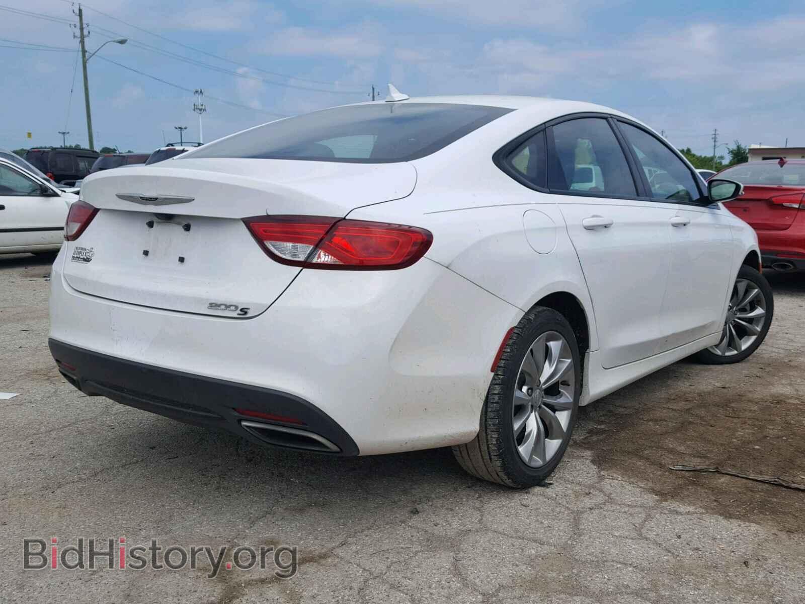 2015 CHRYSLER 200 - VIN: 1C3CCCBBXFN646974 - Фото 4