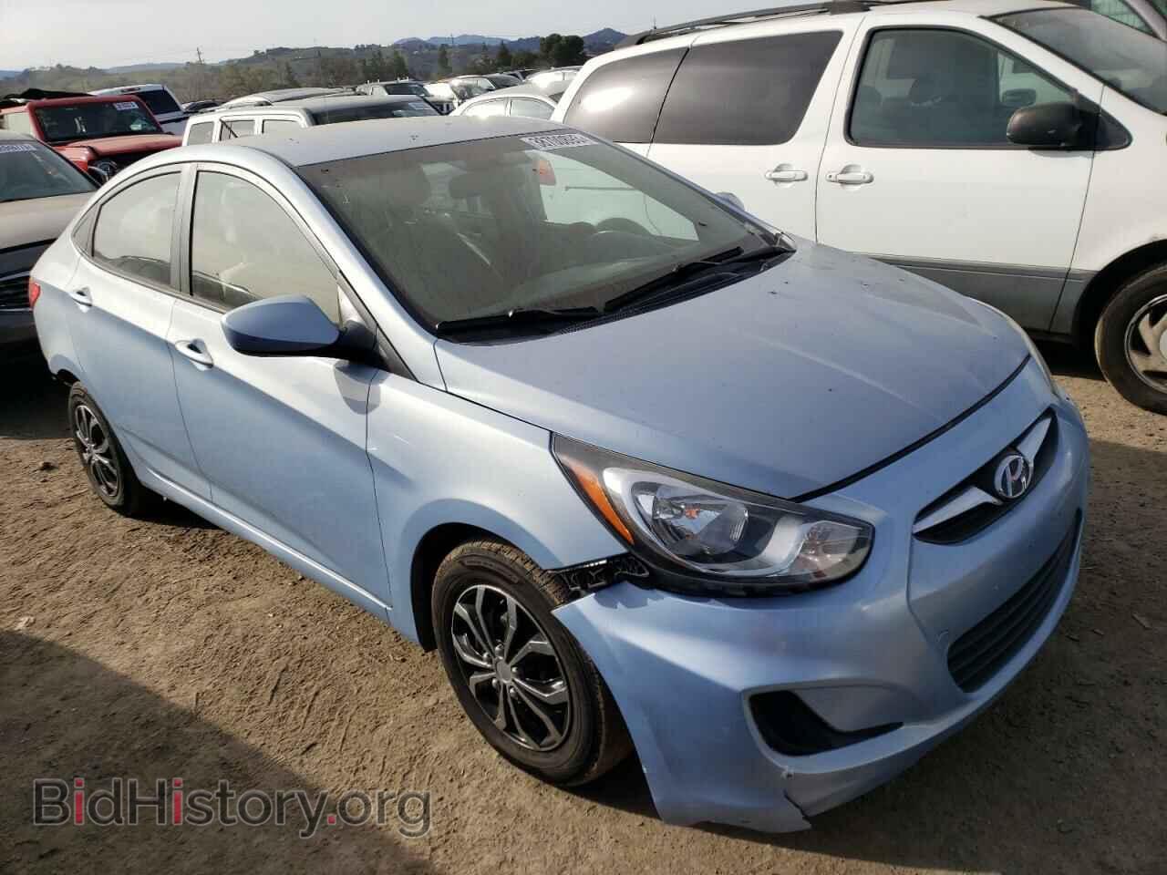 2013 HYUNDAI ACCENT - VIN: KMHCT4AE7DU538159 - Фото 4