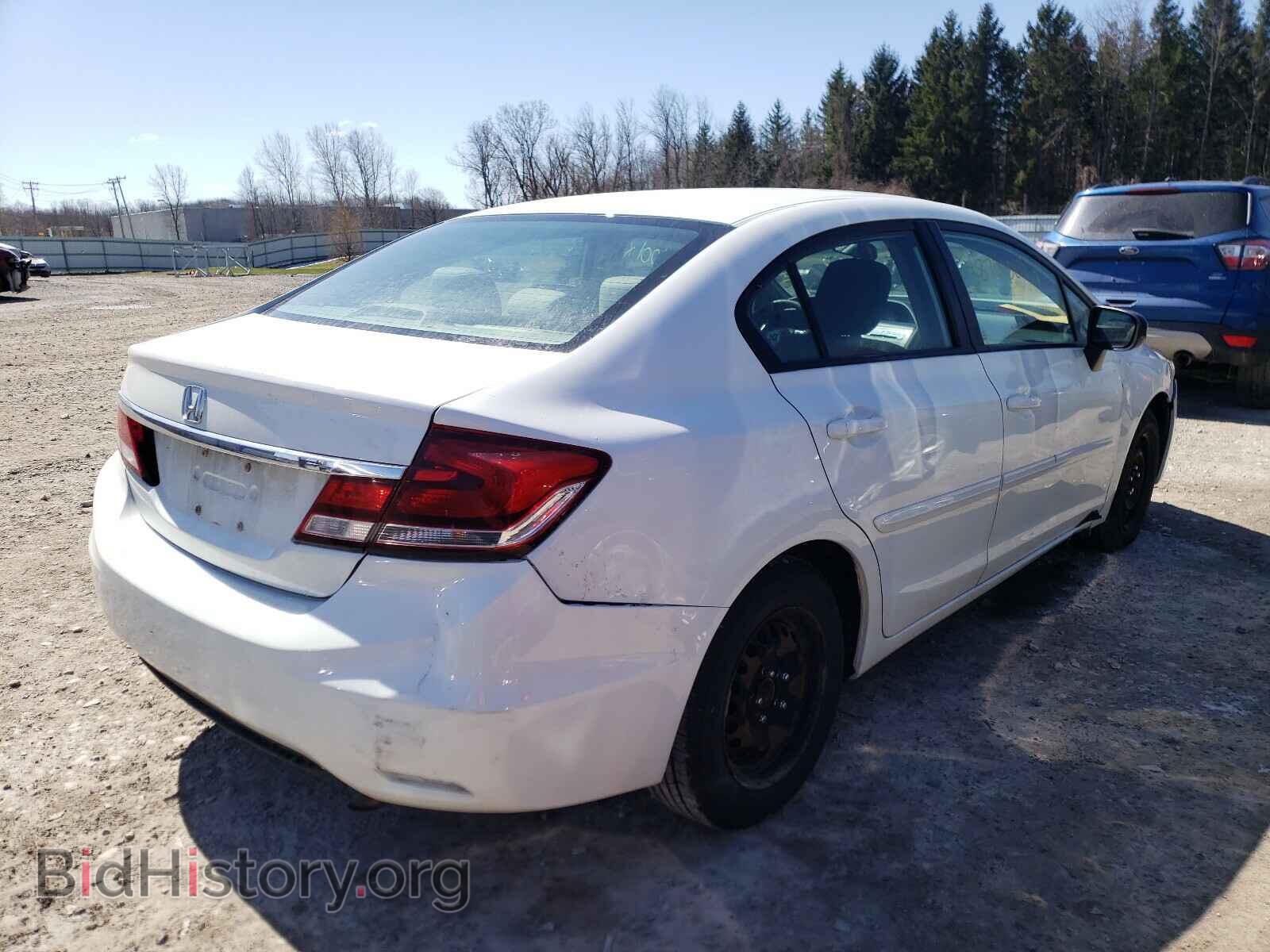 2014 HONDA CIVIC - VIN: 2HGFB2F57EH540145 - Фото 4