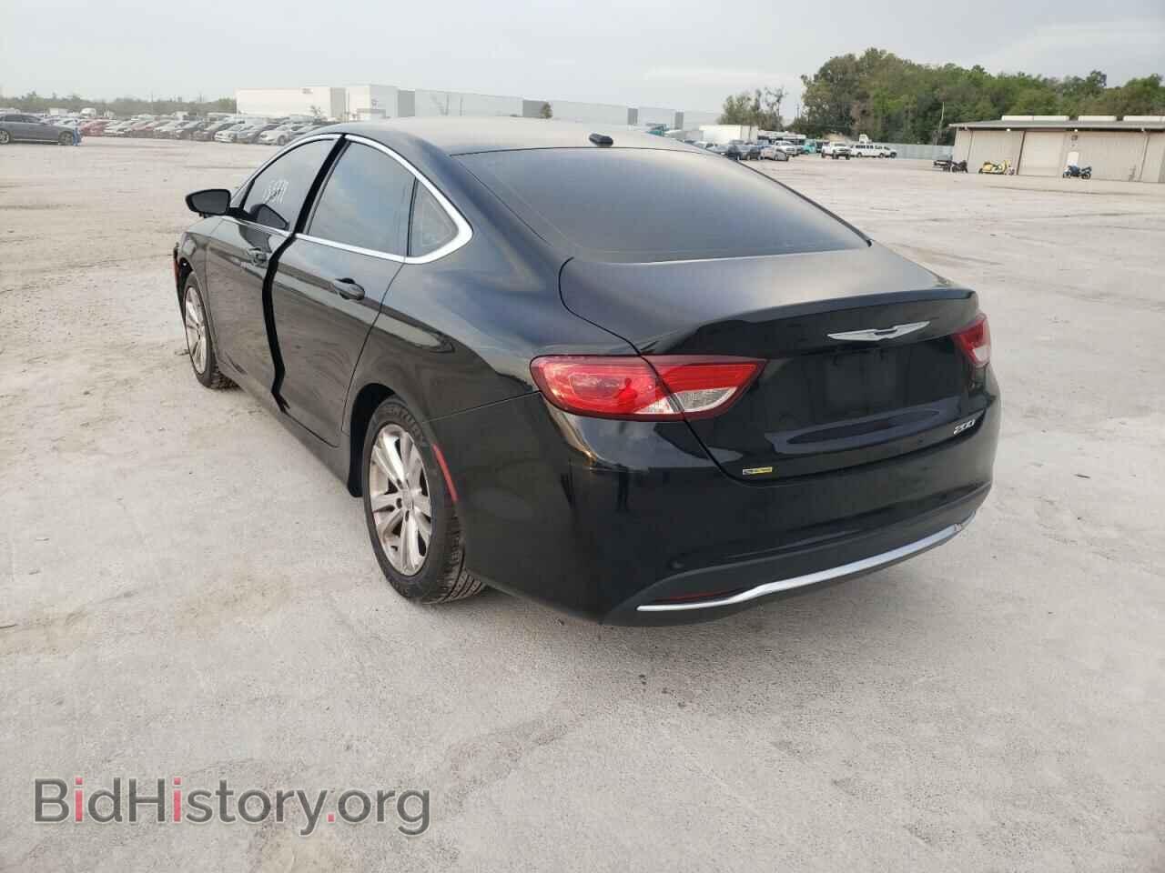 2015 CHRYSLER 200 - VIN: 1C3CCCAB3FN611789 - Фото 3