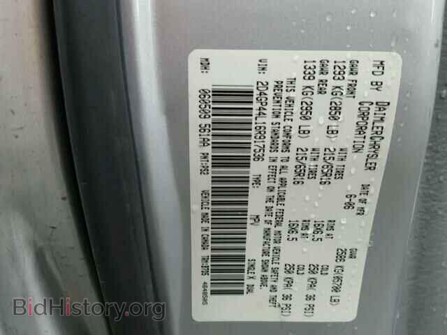 2006 DODGE CARAVAN - VIN: 2D4GP44L16R917536 - Фото 10
