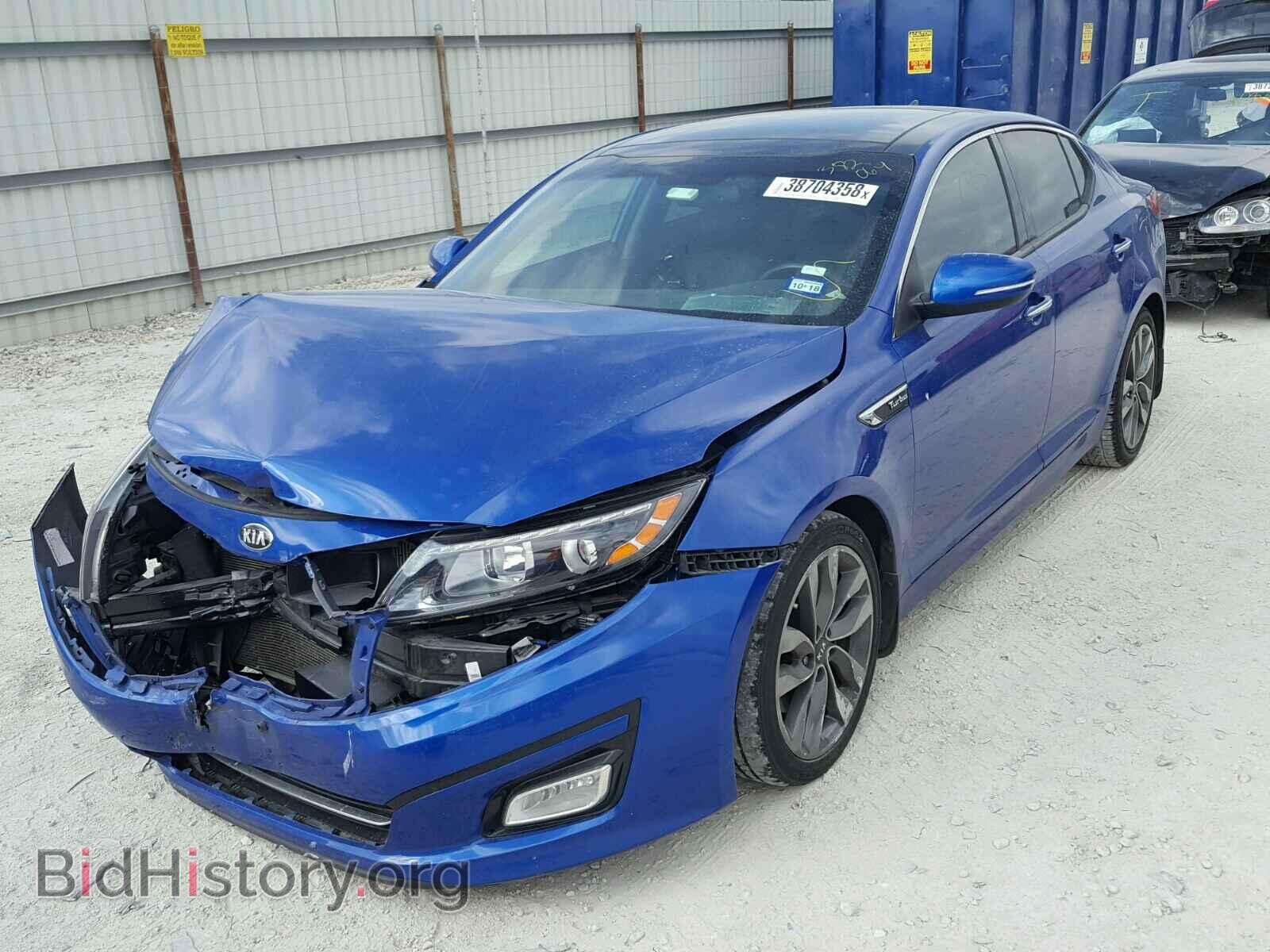 2015 KIA OPTIMA - VIN: 5XXGR4A67FG382064 - Photo 2