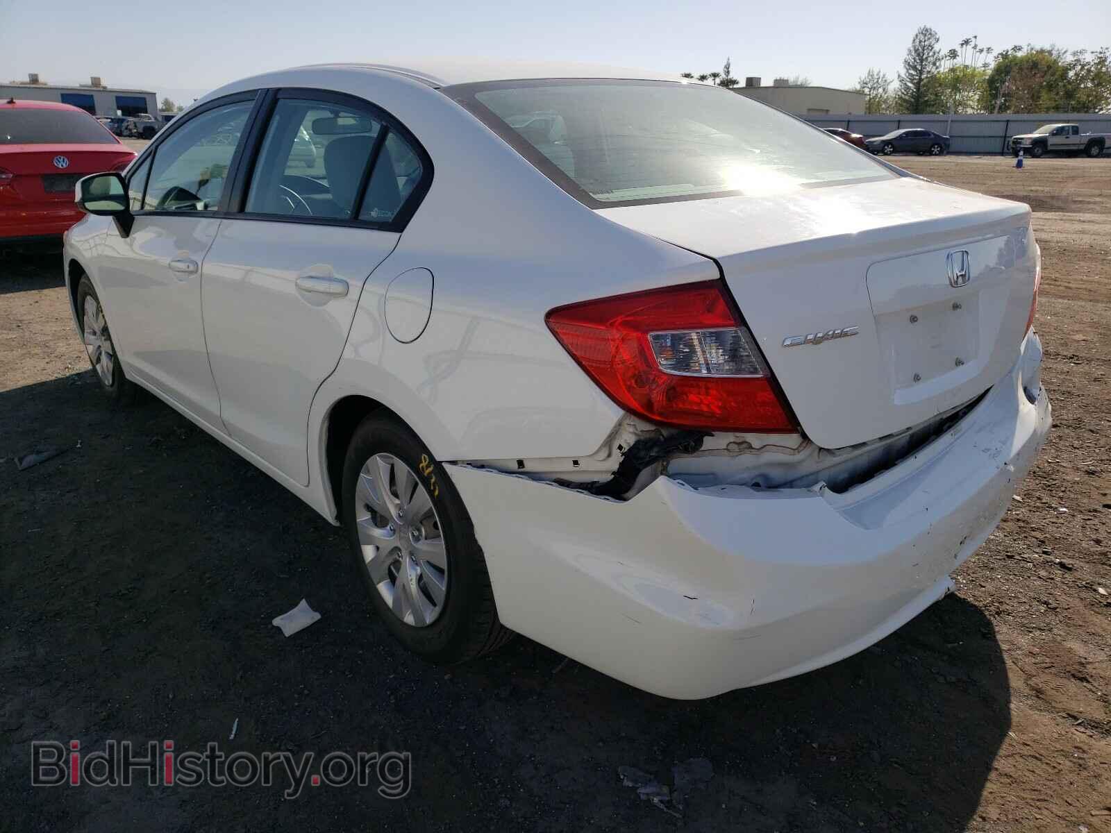 2012 HONDA CIVIC - VIN: 2HGFB2F56CH577460 - Фото 3