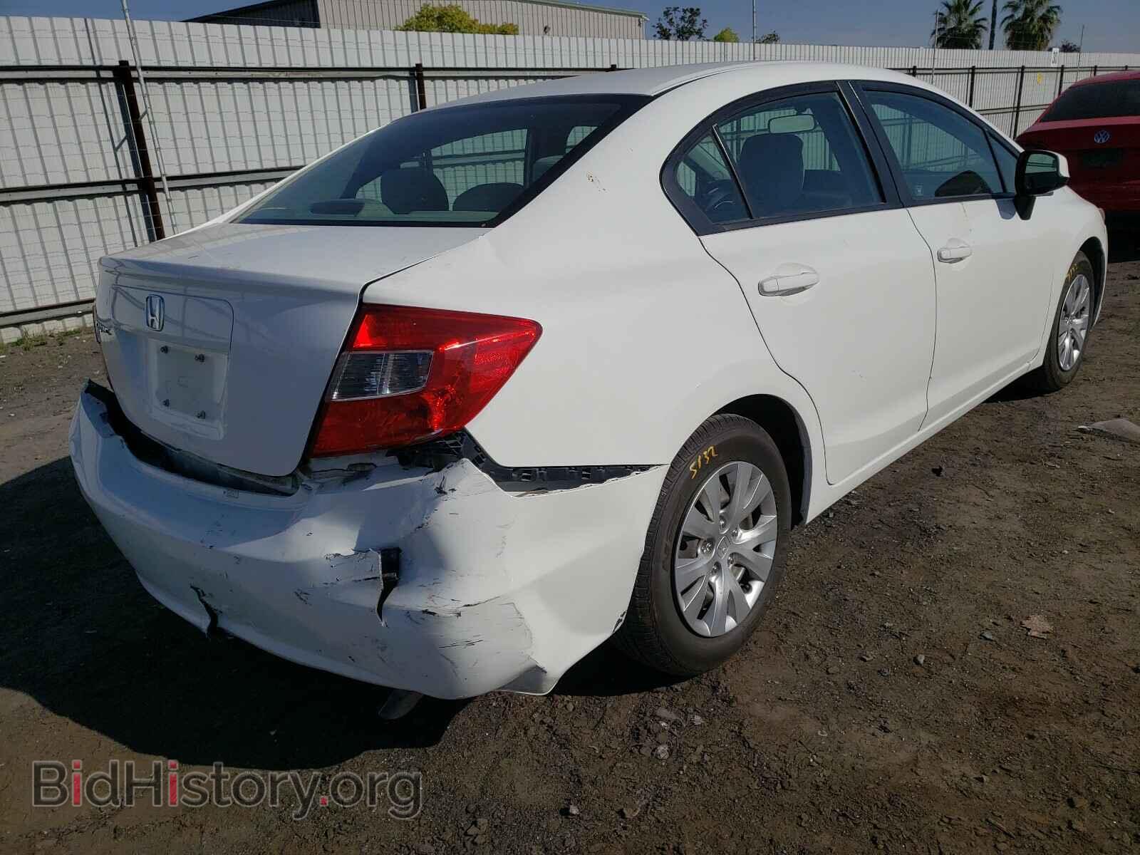 2012 HONDA CIVIC - VIN: 2HGFB2F56CH577460 - Фото 4