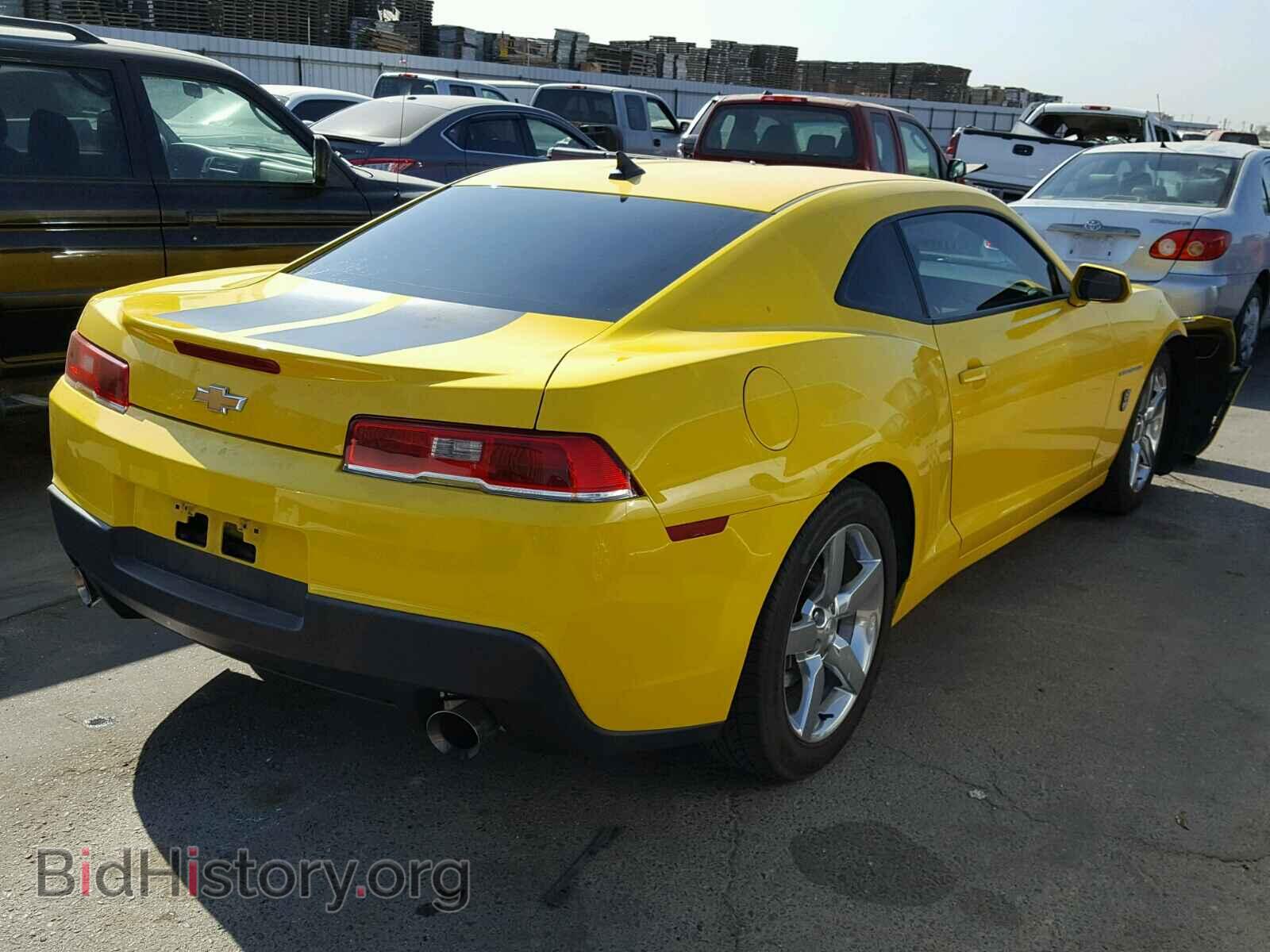 2014 CHEVROLET CAMARO - VIN: 2G1FB1E35E9273356 - Фото 4