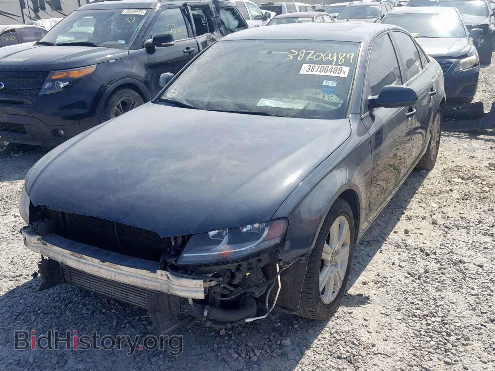 2011 AUDI A4 - VIN: WAUAFAFL2BN019467 - Фото 2