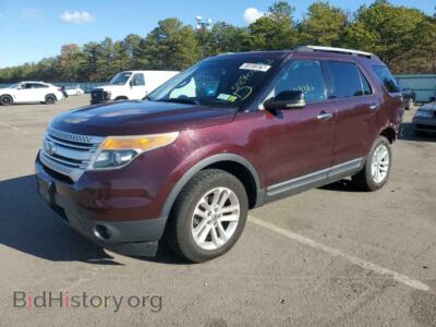 2011 Ford EXPLORER Explorer X, maroon — VIN 1FMHK8D82BGA77972, Copart