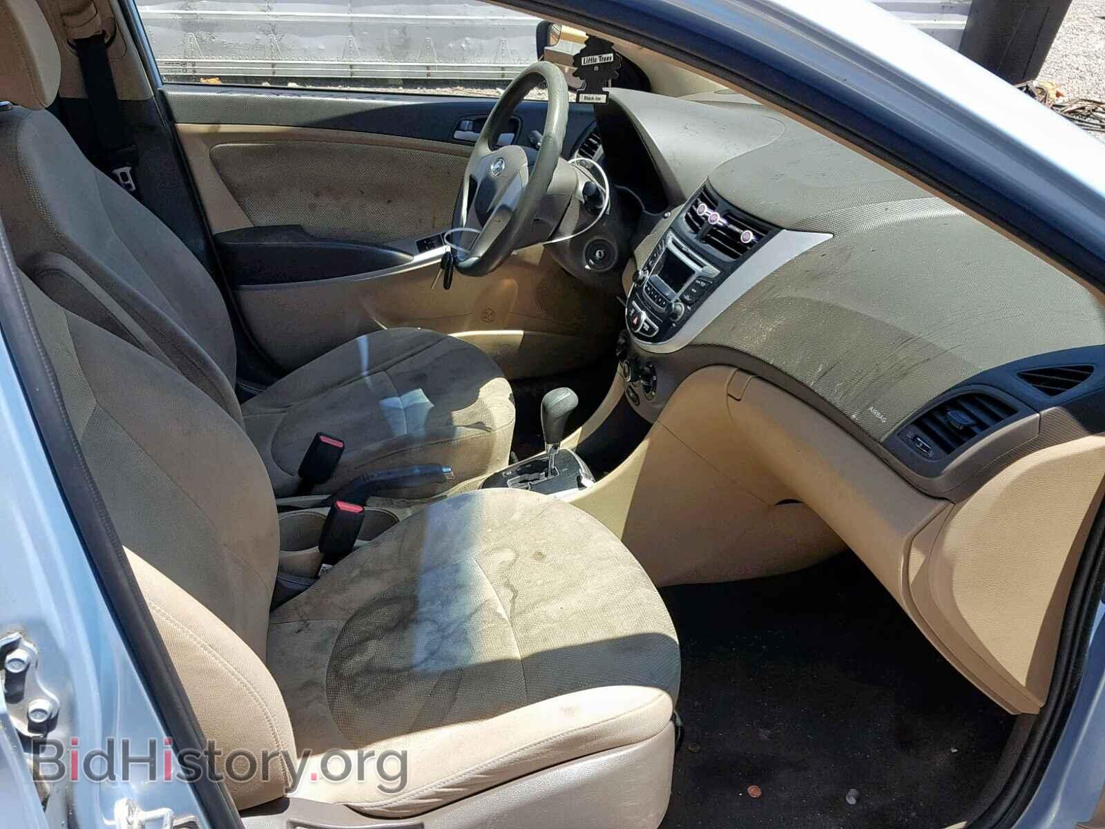 2014 HYUNDAI ACCENT - VIN: KMHCT4AE0EU698725 - Фото 5