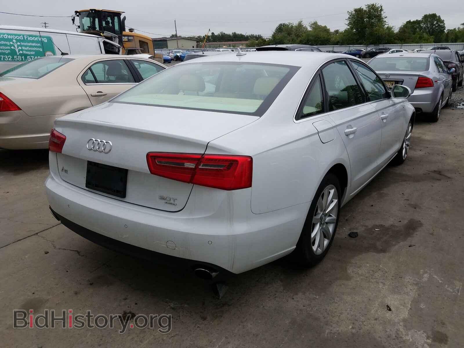2012 AUDI A6 - VIN: WAUGGBFC7CN059347 - Фото 4