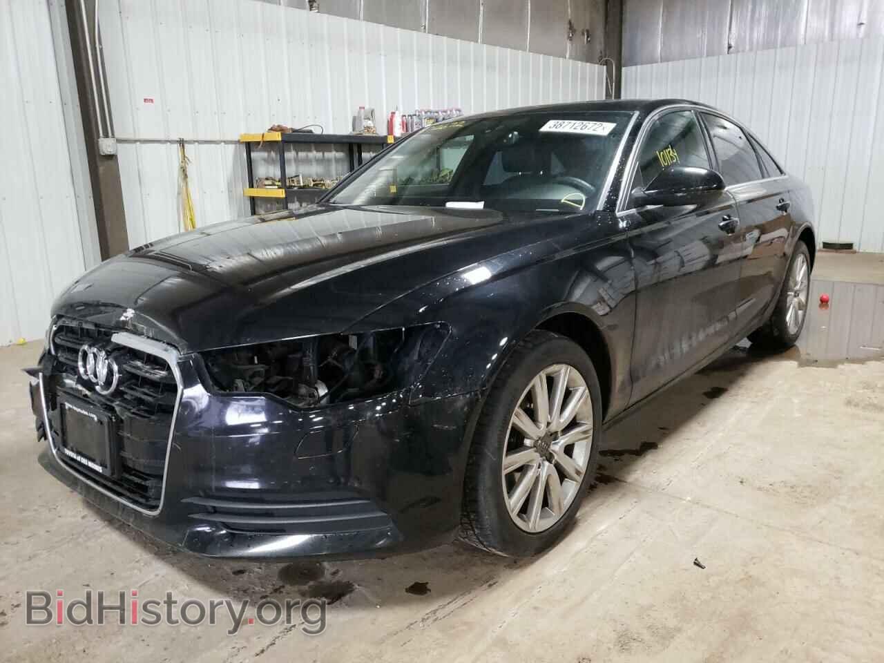 2013 AUDI A6 - VIN: WAUGFAFC4DN060017 - Фото 2