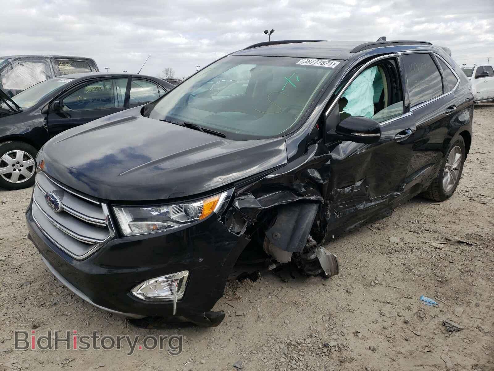 2015 FORD EDGE - VIN: 2FMTK4J8XFBB39851 - Фото 2