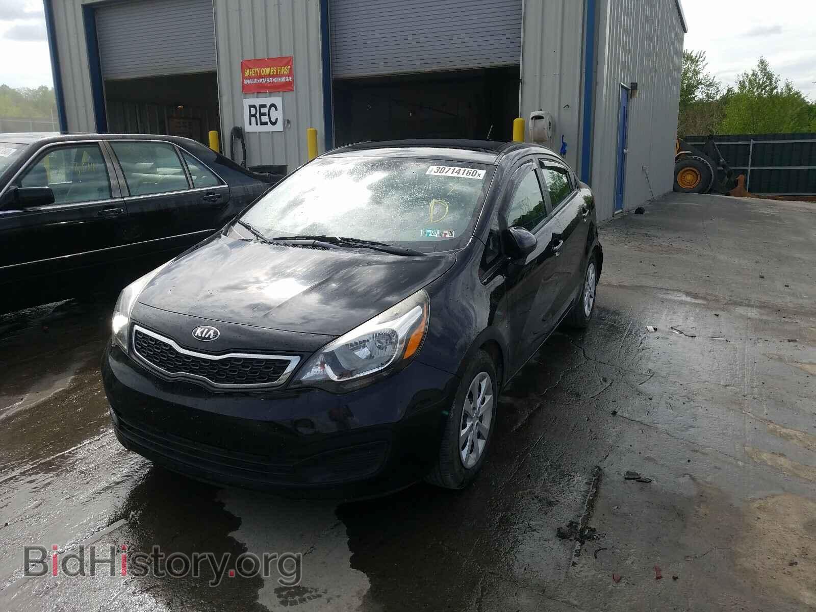 2013 KIA RIO - VIN: KNADN4A39D6230218 - Фото 2