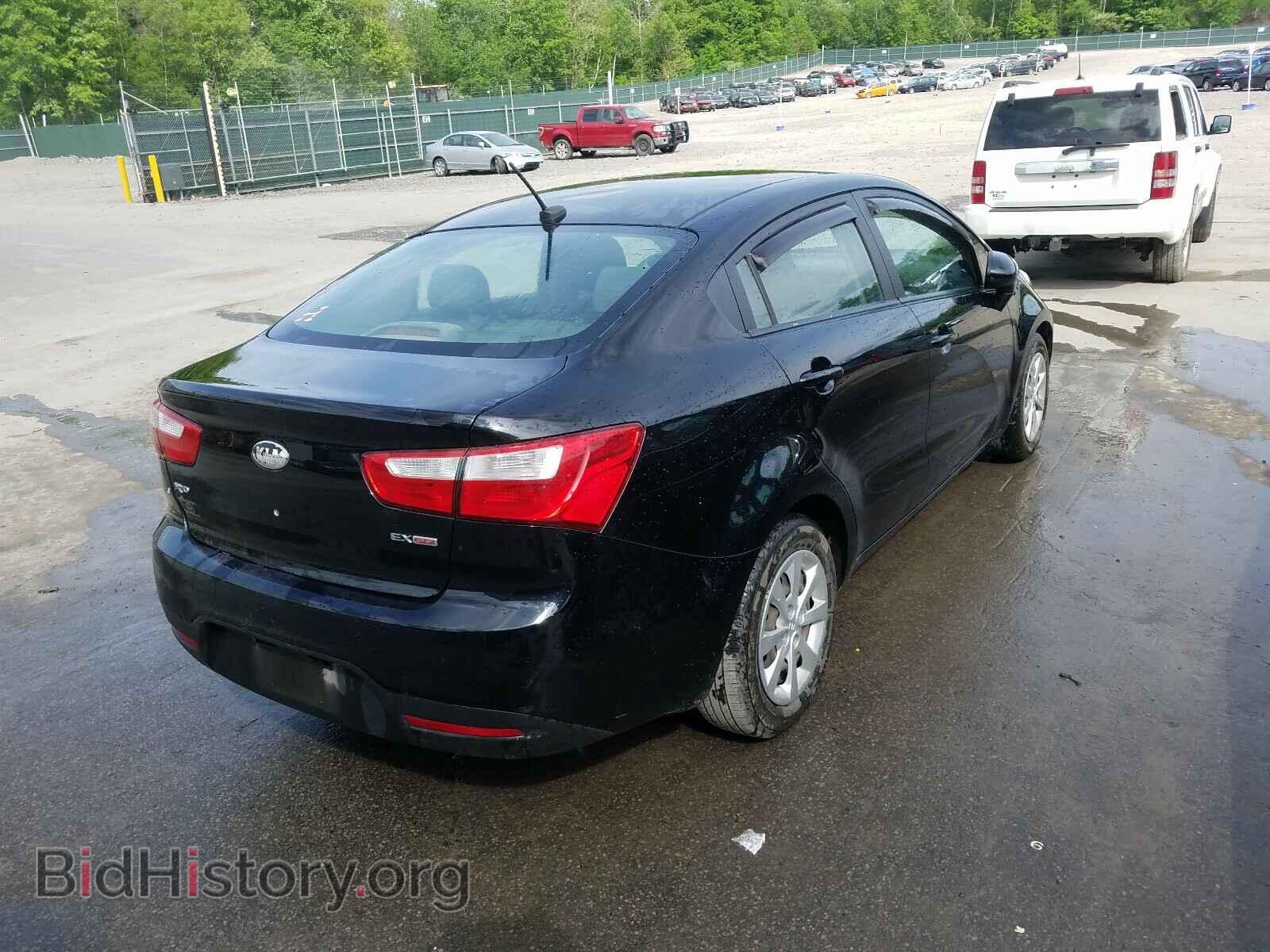 2013 KIA RIO - VIN: KNADN4A39D6230218 - Фото 4