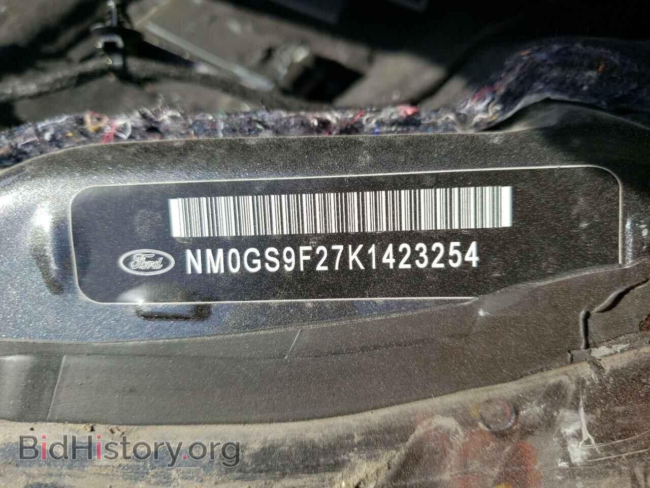 2019 FORD TRANSIT - VIN: NM0GS9F27K1423254 - Фото 10