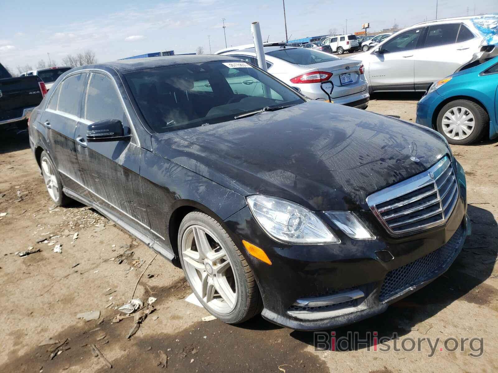 Photo WDDHF5KB5DA689164 - MERCEDES-BENZ E CLASS 2013