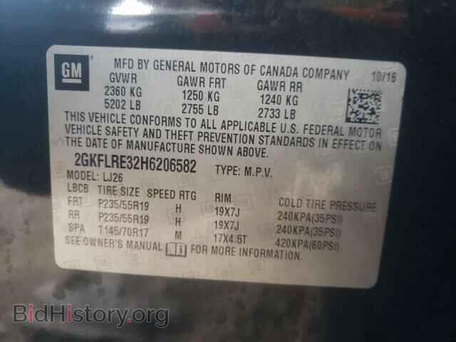 2017 GMC TERRAIN - VIN: 2GKFLRE32H6206582 - Фото 13