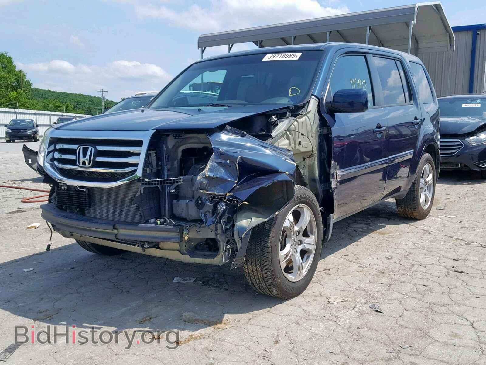 2012 HONDA PILOT EX - VIN: 5FNYF4H49CB050644 - Photo 2