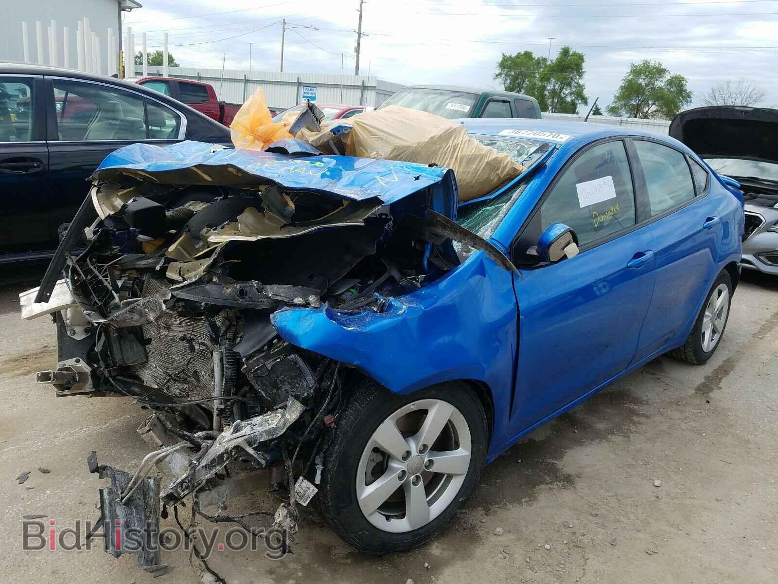 2016 DODGE DART - VIN: 1C3CDFBB7GD592345 - Фото 2
