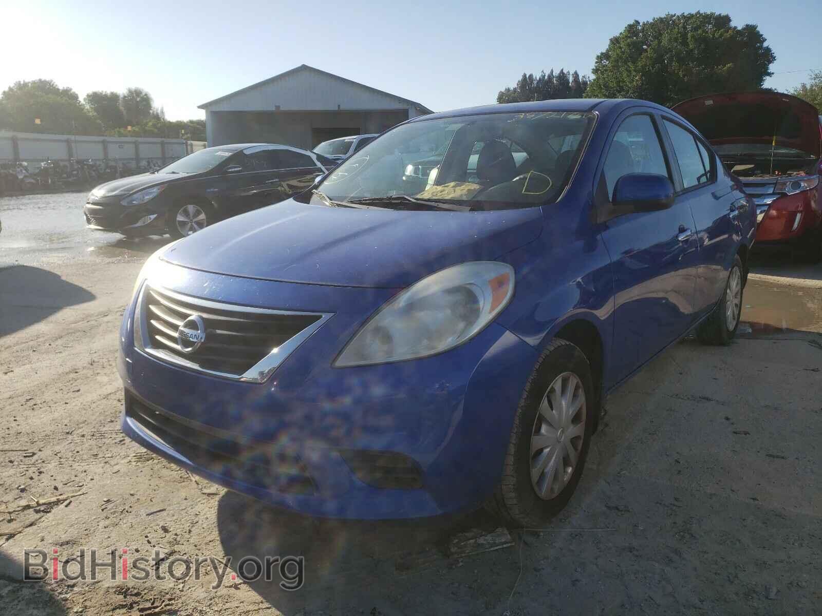 2012 NISSAN VERSA - VIN: 3N1CN7AP1CL853598 - Фото 2