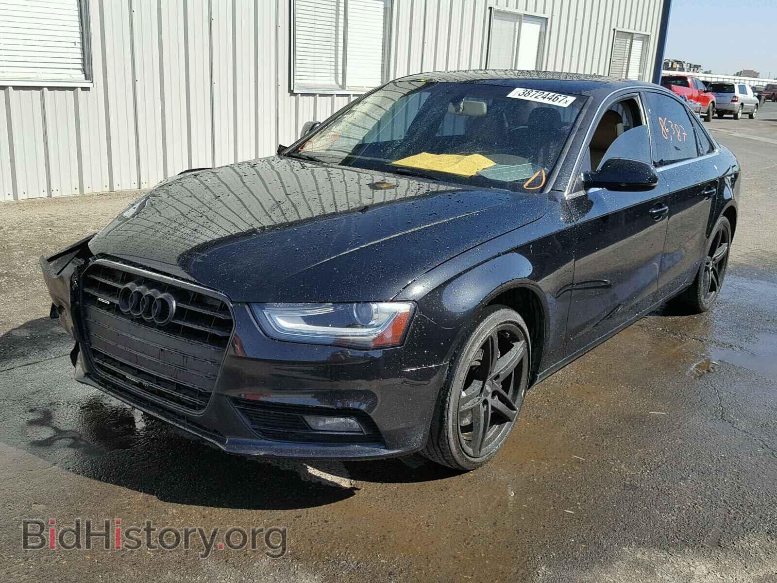 2013 AUDI A4 - VIN: WAUBFAFL2DA053472 - Фото 2