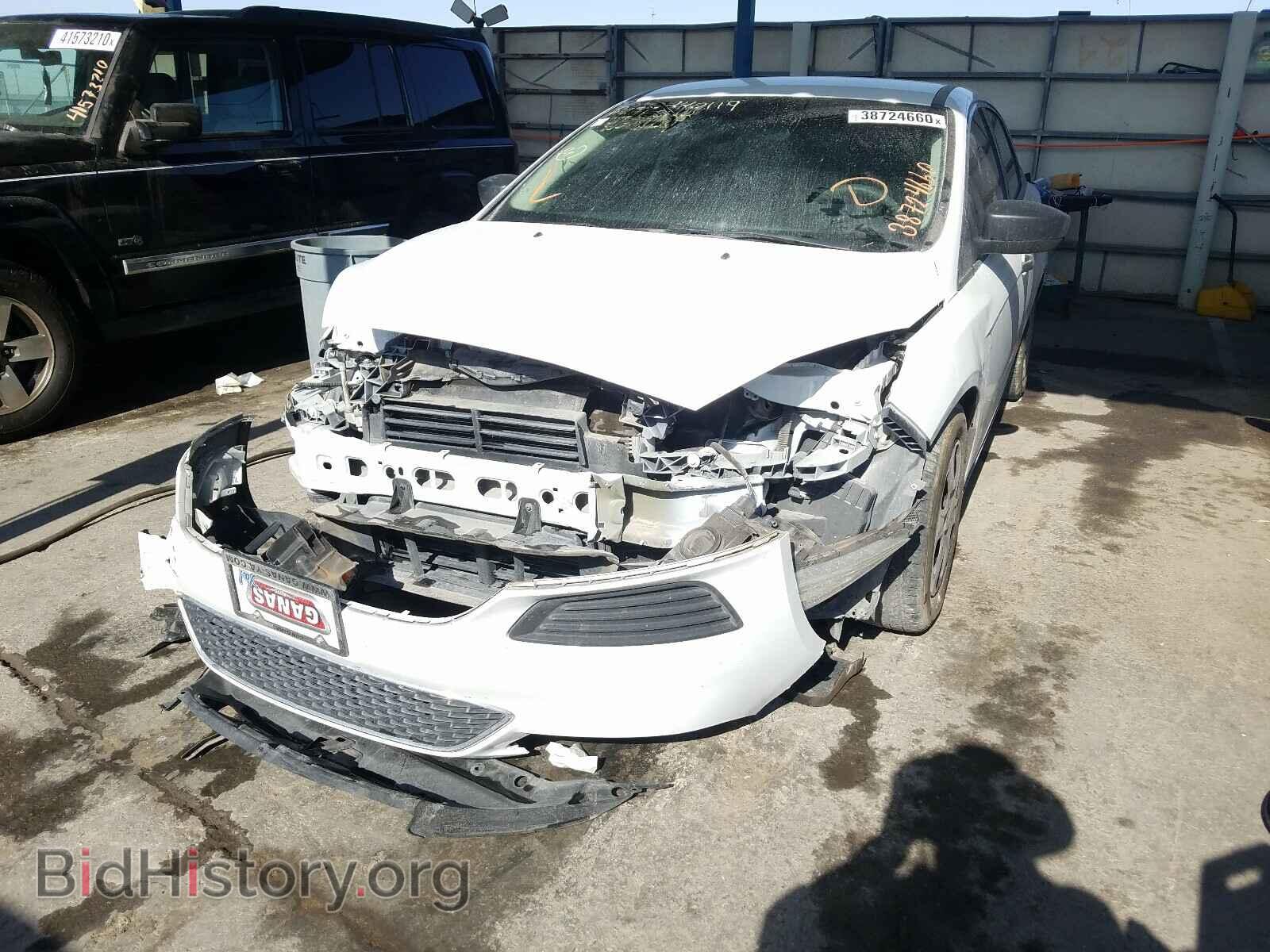2016 FORD FOCUS - VIN: 1FADP3E24GL351257 - Фото 2