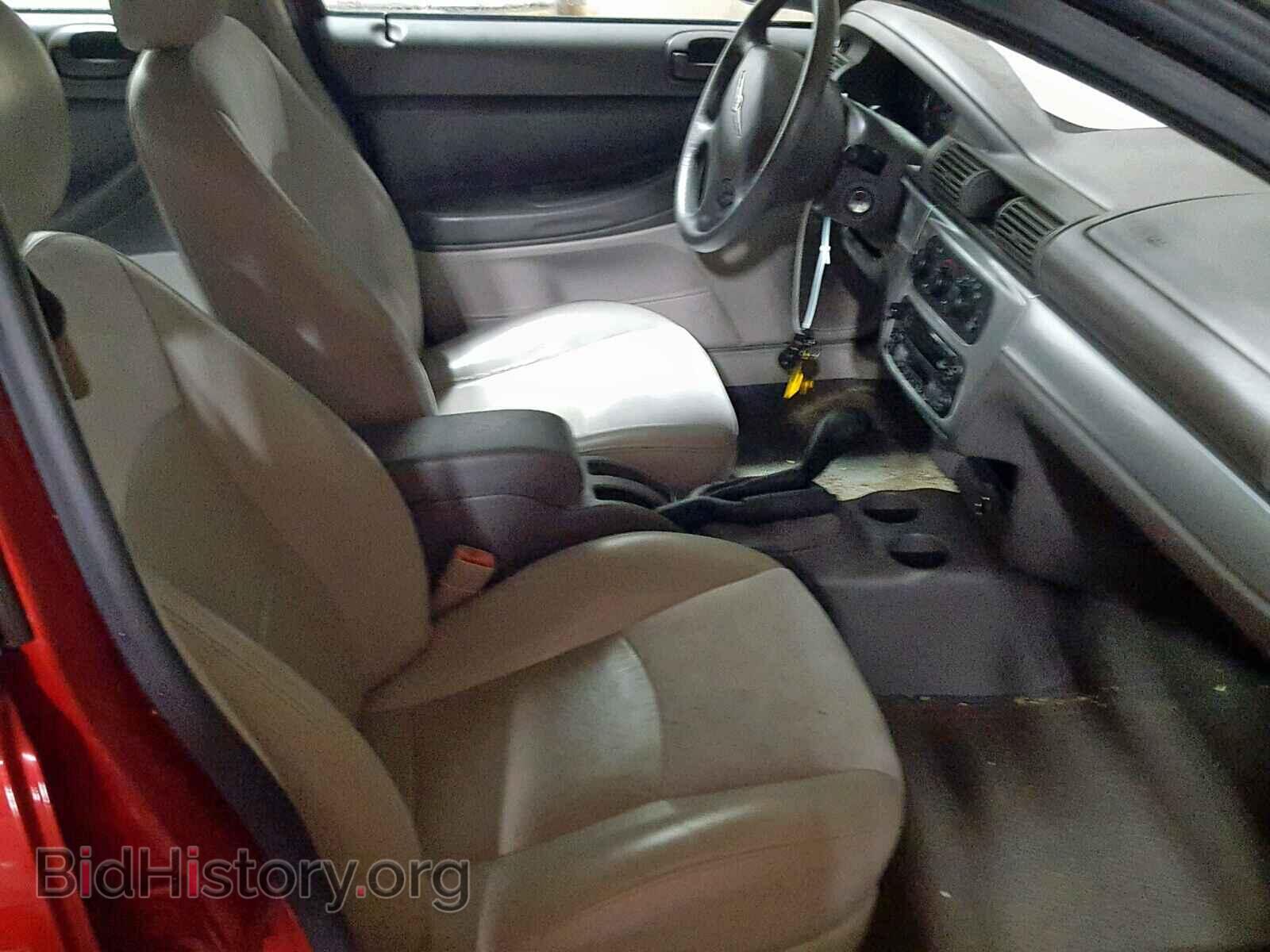 2005 CHRYSLER SEBRING - VIN: 1C3EL56R65N692800 - Фото 5