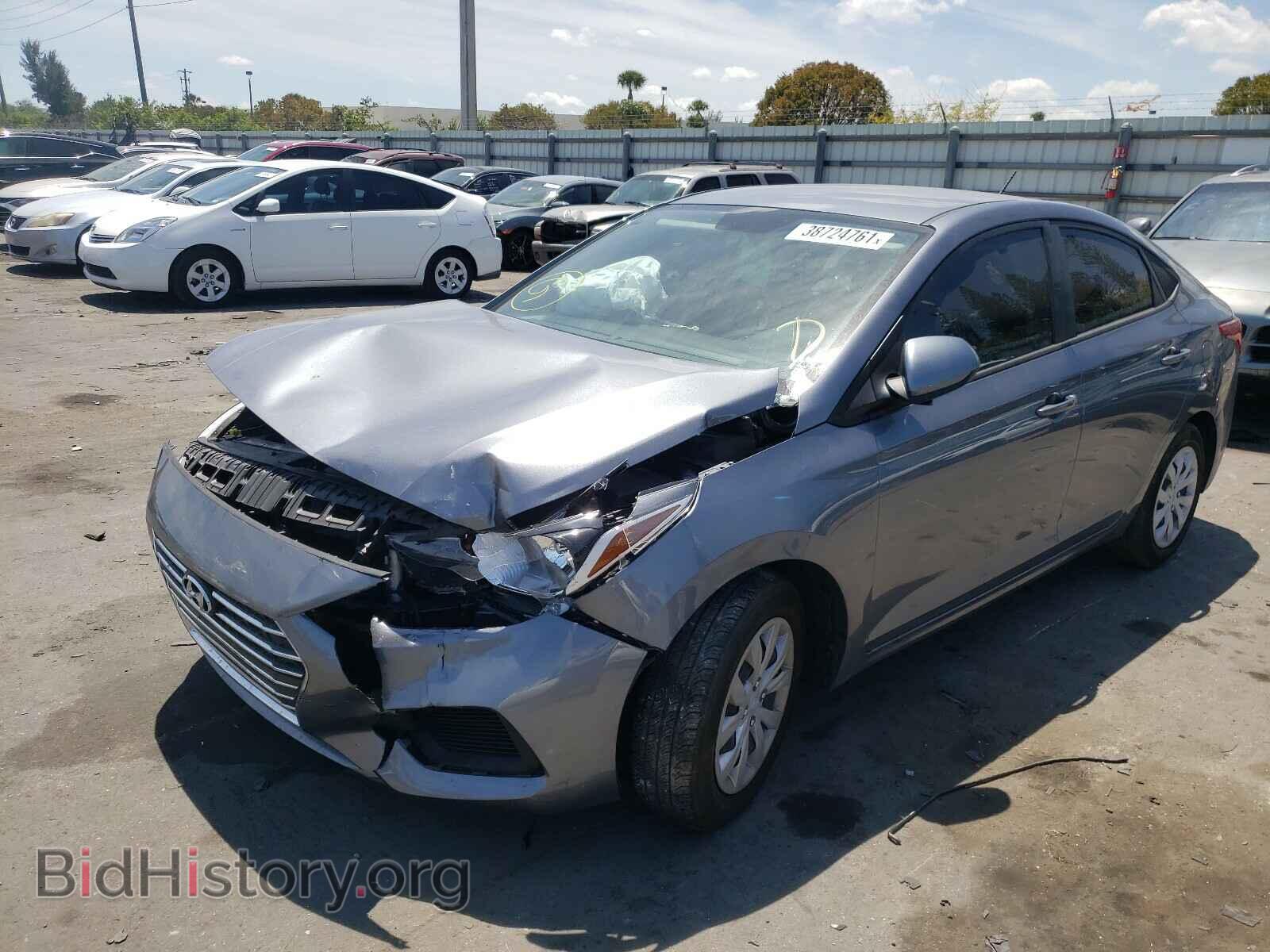 2019 HYUNDAI ACCENT - VIN: 3KPC24A37KE080298 - Фото 2