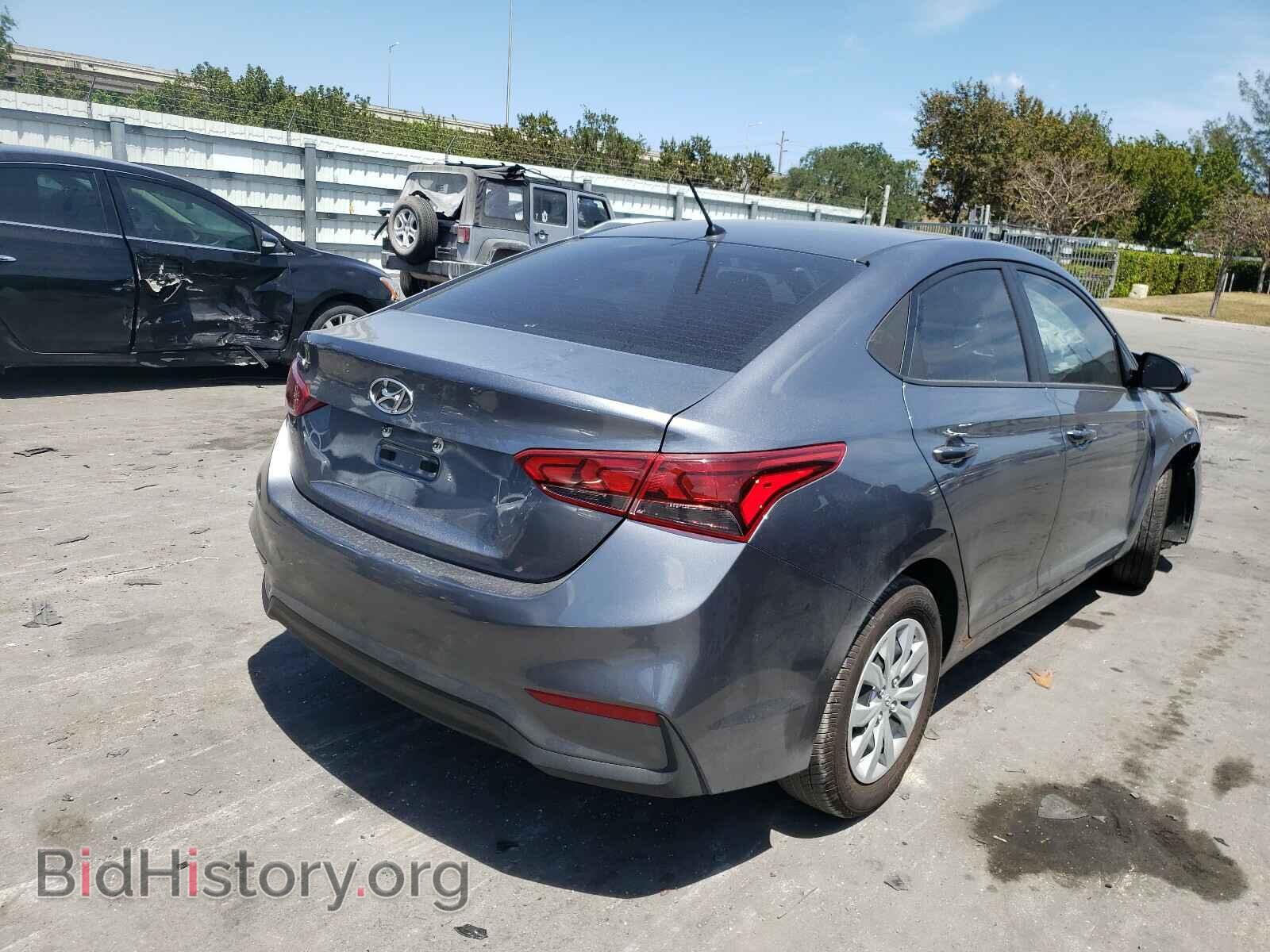 2019 HYUNDAI ACCENT - VIN: 3KPC24A37KE080298 - Фото 4