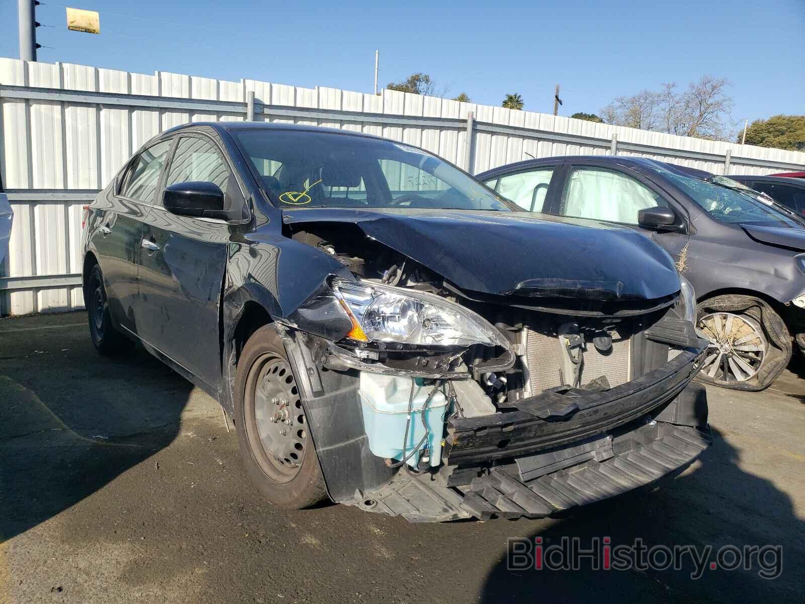 Photo 3N1AB7APXFY368075 - NISSAN SENTRA 2015