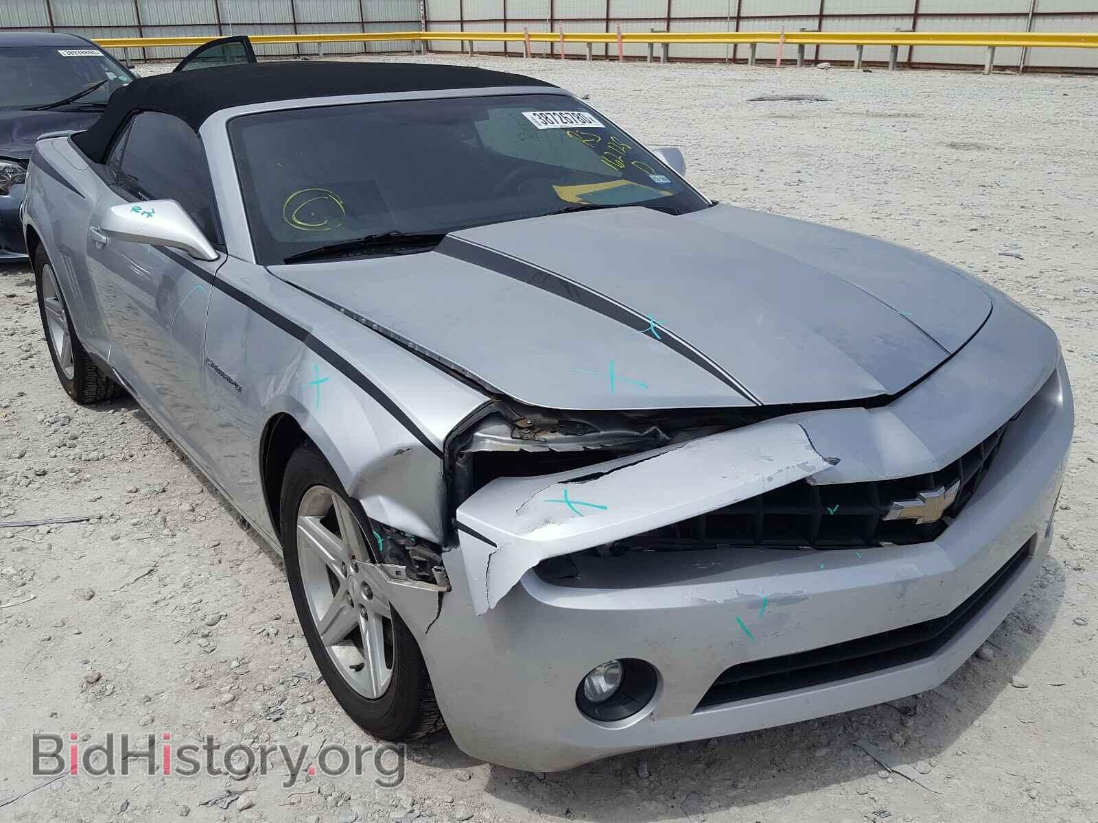 Photo 2G1FB3D34C9162128 - CHEVROLET CAMARO 2012