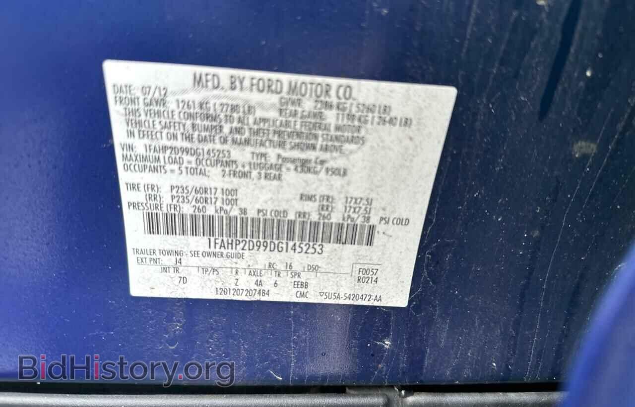2013 FORD TAURUS - VIN: 1FAHP2D99DG145253 - Photo 10