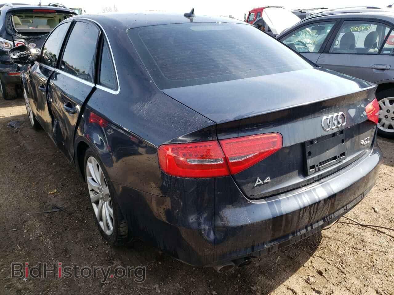 2013 AUDI A4 - VIN: WAUFFAFL2DN007702 - Фото 3