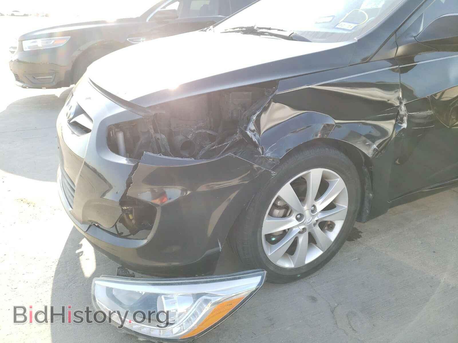 2014 HYUNDAI ACCENT - VIN: KMHCU4AE2EU626325 - Фото 9