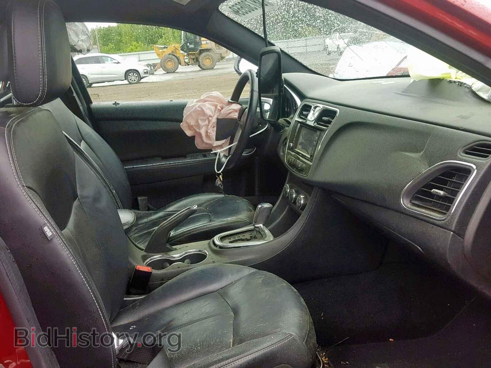 2013 CHRYSLER 200 - VIN: 1C3CCBCG9DN555731 - Фото 5