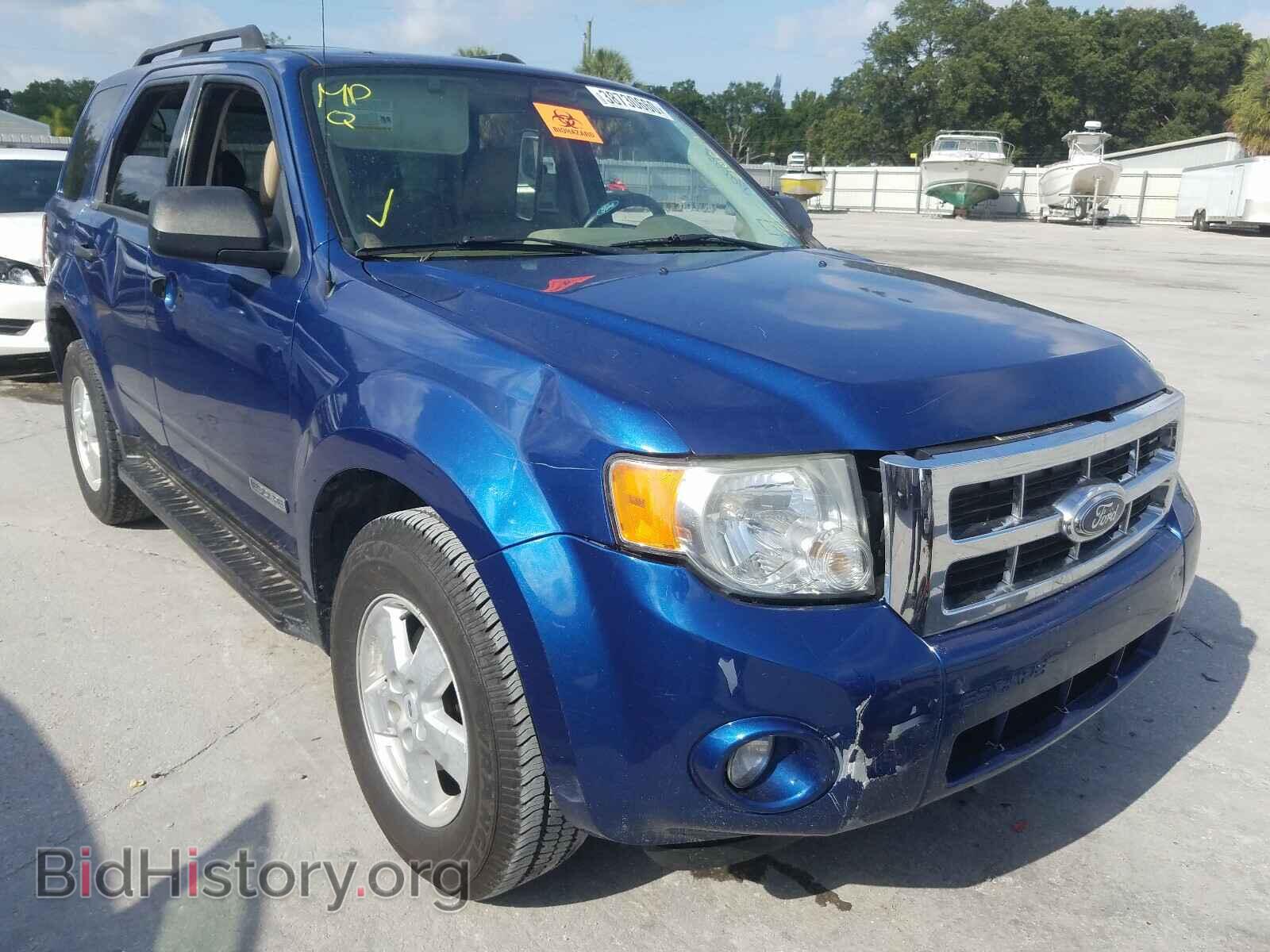 Photo 1FMCU03Z78KE38067 - FORD ESCAPE 2008