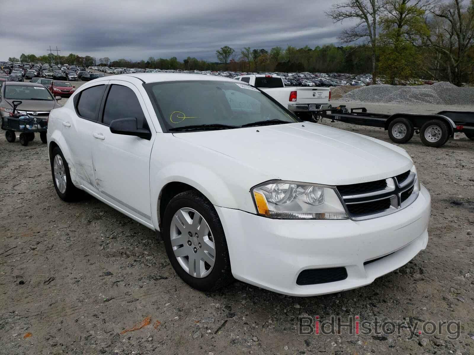 Photo 1C3CDZAB1EN143799 - DODGE AVENGER 2014