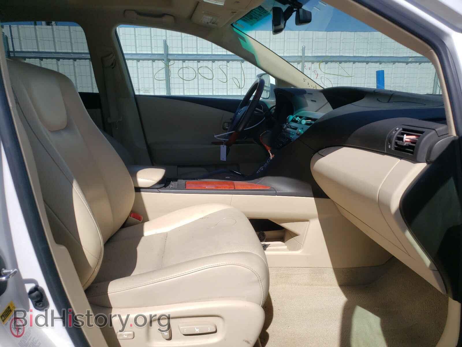 2010 LEXUS RX350 - VIN: 2T2BK1BA6AC048989 - Фото 5