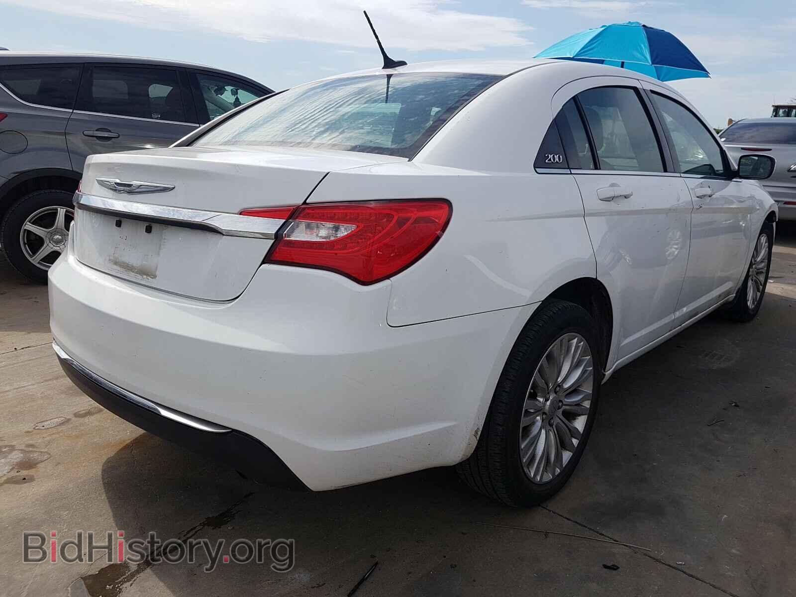 2013 CHRYSLER 200 - VIN: 1C3CCBBB2DN694167 - Фото 4
