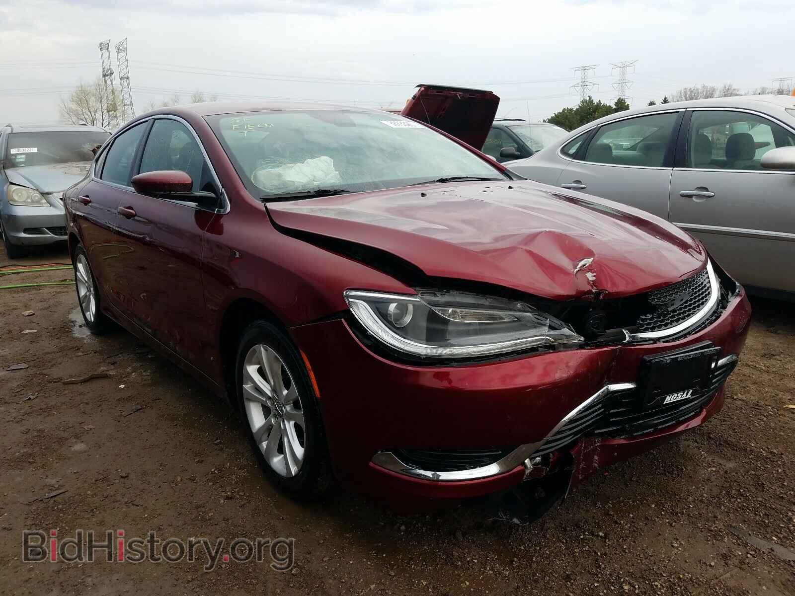 Фотография 1C3CCCAB2FN644069 - CHRYSLER 200 2015