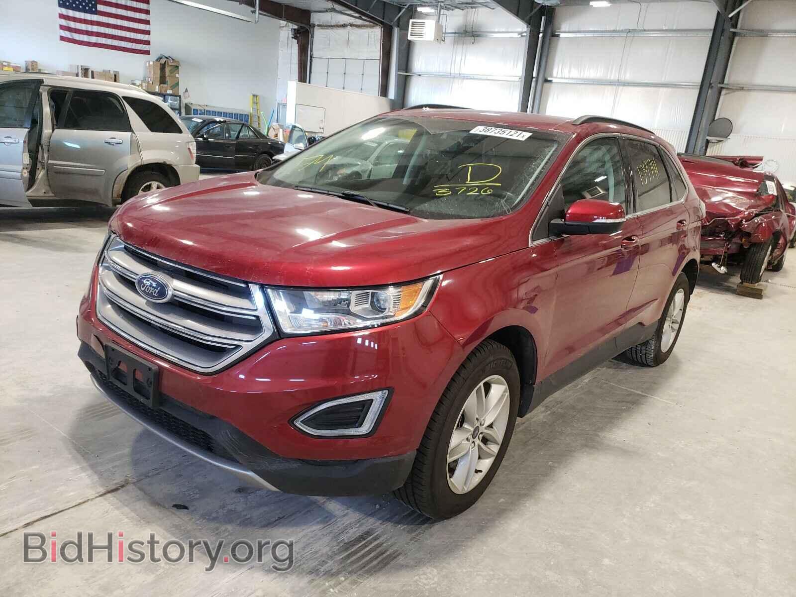2015 FORD EDGE - VIN: 2FMTK4J95FBC33726 - Фото 2