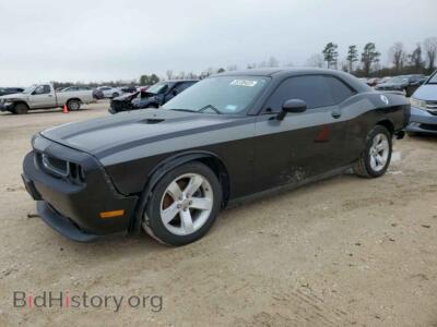 2012 Dodge CHALLENGER, черный — VIN 2C3CDYAG0CH291342, Copart